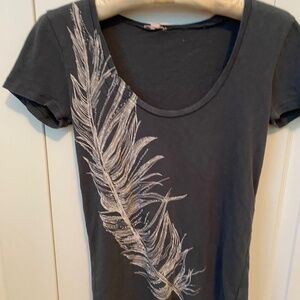 Vintage J Crew Women's Top with Flower and beads